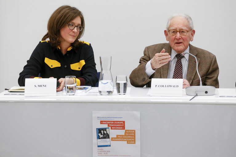 Roundtable discussion around the book ' Paul Collowald, pionnier d'une Europe à unir '