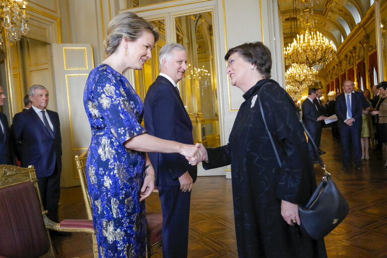 Suriet 33: New Year's Reception of the Belgian King