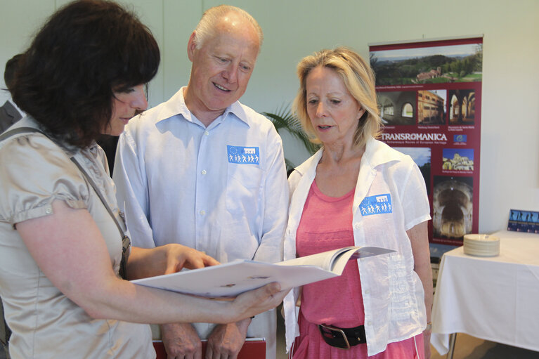 Foto 12: Launch of the magazine Via Francigena in Strasbourg