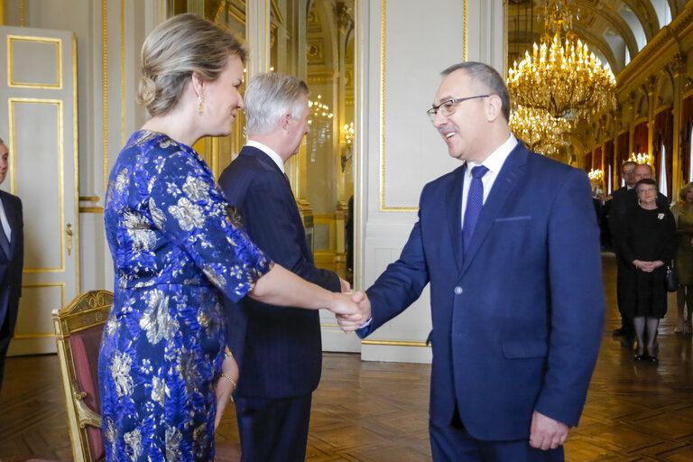 Fotografia 30: New Year's Reception of the Belgian King