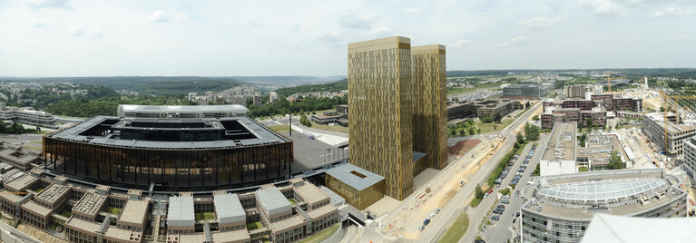 Photo 9 : European Union buildings in Luxembourg in 2010