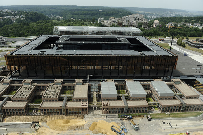 Photo 15 : European Union buildings in Luxembourg in 2010