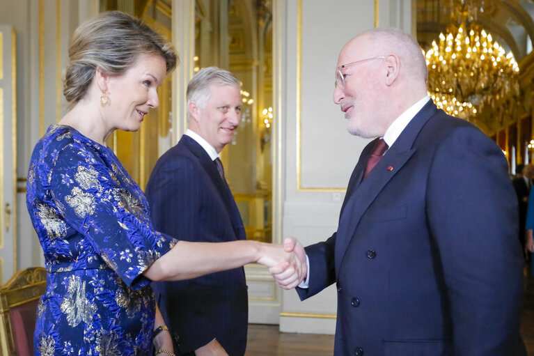 Suriet 20: New Year's Reception of the Belgian King