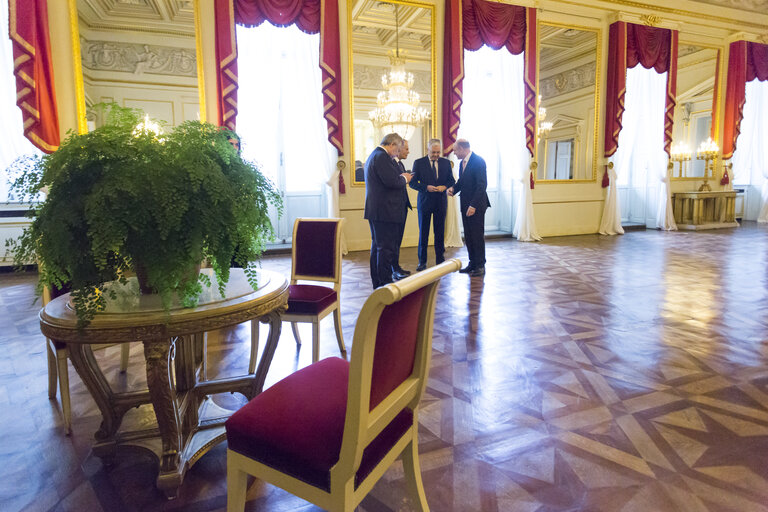 New Year's Reception of the Belgian King