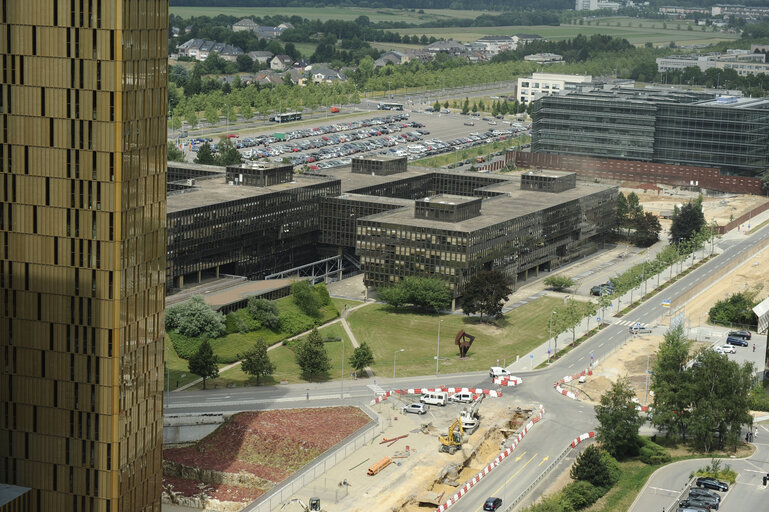 Photo 17 : European Union buildings in Luxembourg in 2010