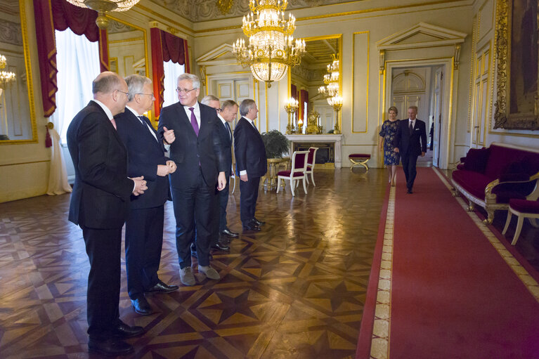 Fotografija 2: New Year's Reception of the Belgian King