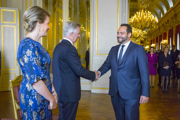 Photo 40 : New Year's Reception of the Belgian King