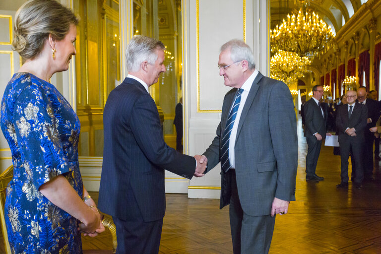 Fotografia 47: New Year's Reception of the Belgian King