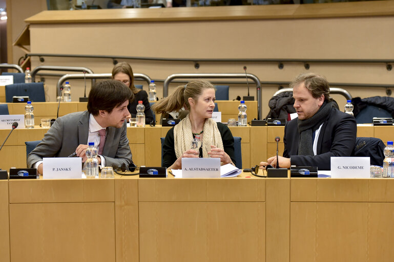 Fotografija 10: Public Hearings of the Special Committee on Financial Crimes, Tax Evasion and Tax Avoidance (TAX3)- ' Alleged financial crimes, Tax Evasion and Tax Avoidance in Slovakia '- ' Evaluation of the Tax GAP '