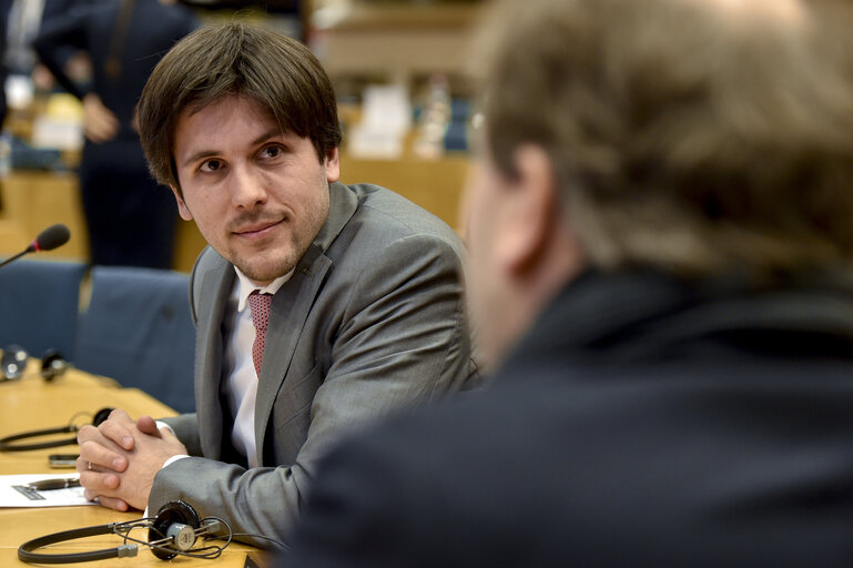 Fotografie 8: Public Hearings of the Special Committee on Financial Crimes, Tax Evasion and Tax Avoidance (TAX3)- ' Alleged financial crimes, Tax Evasion and Tax Avoidance in Slovakia '- ' Evaluation of the Tax GAP '