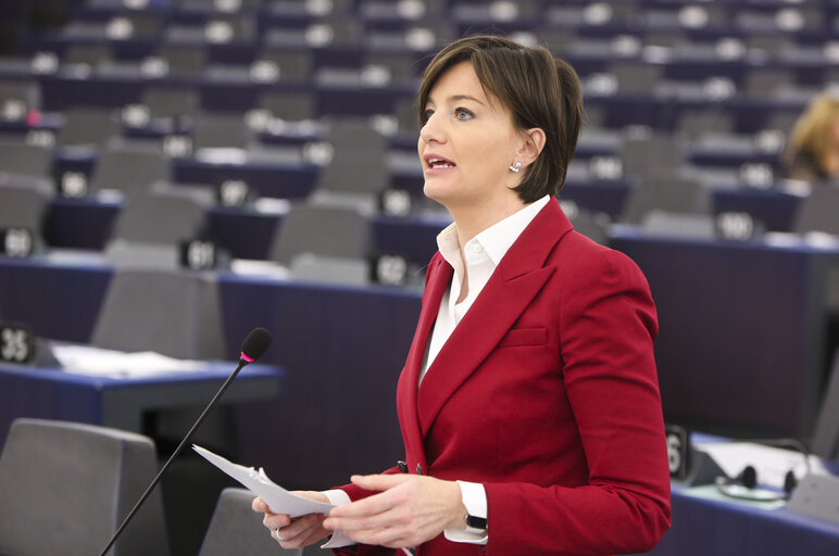 Zdjęcie 3: Lara COMI in the EP in Strasbourg