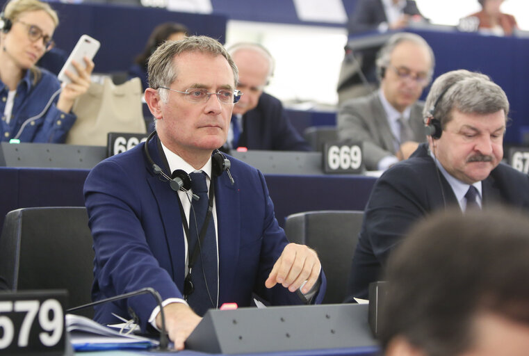 Billede 3: Philippe JUVIN in the EP in Strasbourg