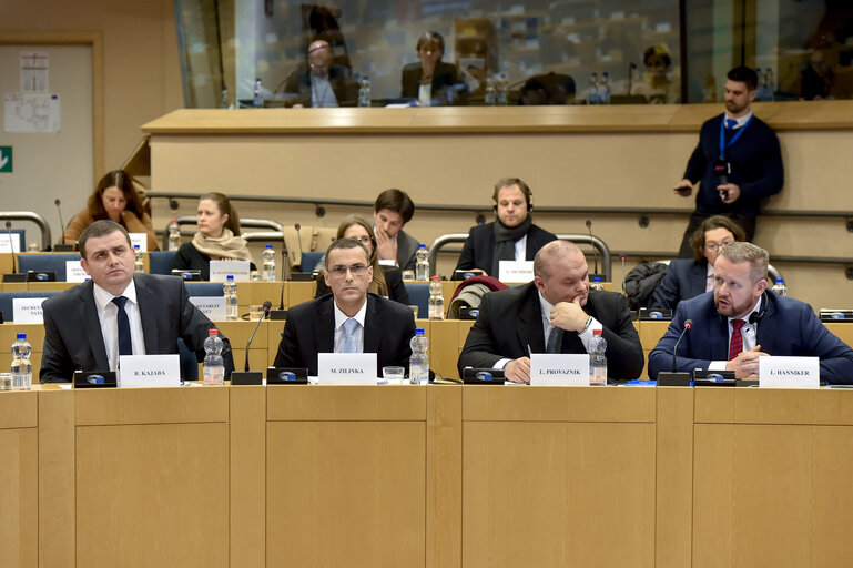 Photo 17 : Public Hearings of the Special Committee on Financial Crimes, Tax Evasion and Tax Avoidance (TAX3)- ' Alleged financial crimes, Tax Evasion and Tax Avoidance in Slovakia '- ' Evaluation of the Tax GAP '