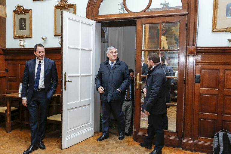 Nuotrauka 10: Antonio TAJANI - EP President meets with former students from Naples military school