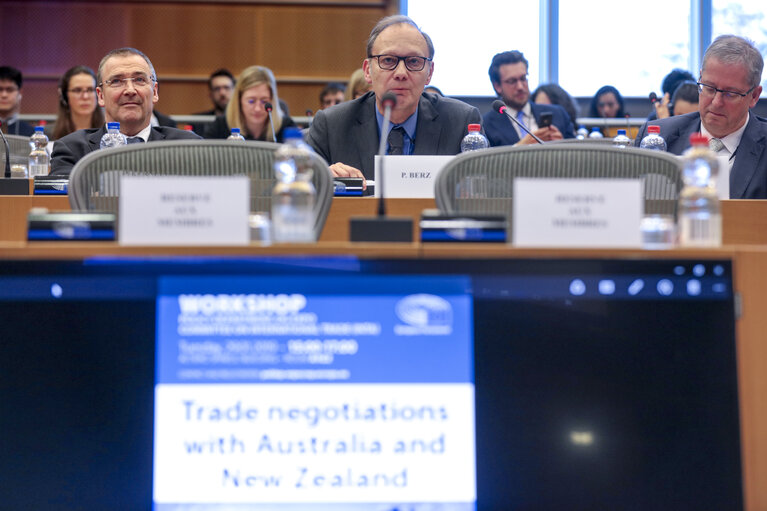 Zdjęcie 2: INTA Workshop on Trade negotiations with Australia and New Zealand