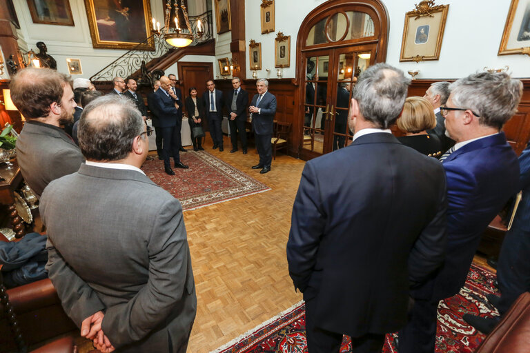 Nuotrauka 2: Antonio TAJANI - EP President meets with former students from Naples military school