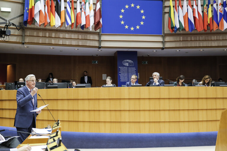 Plenary session - The UK’s withdrawal from the EU -Opening statements by Melania CIOT, Romanian preidency
by Jean-Claude JUNCKER, President of the EC and by Michel BARNIER, Chief Brexit negotiator