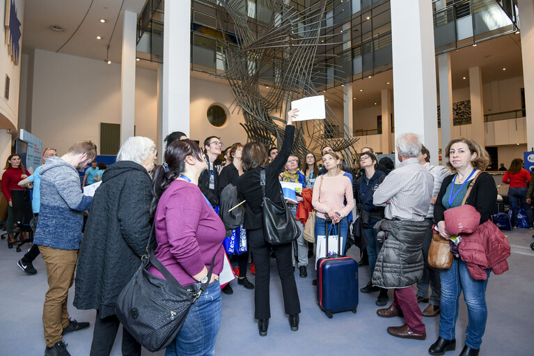 Valokuva 1: Open Day 2019 in Brussels- Art tour