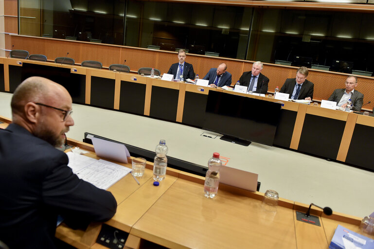 Fotografi 8: Visit of the President of the European Committee of Regions to the EPRS