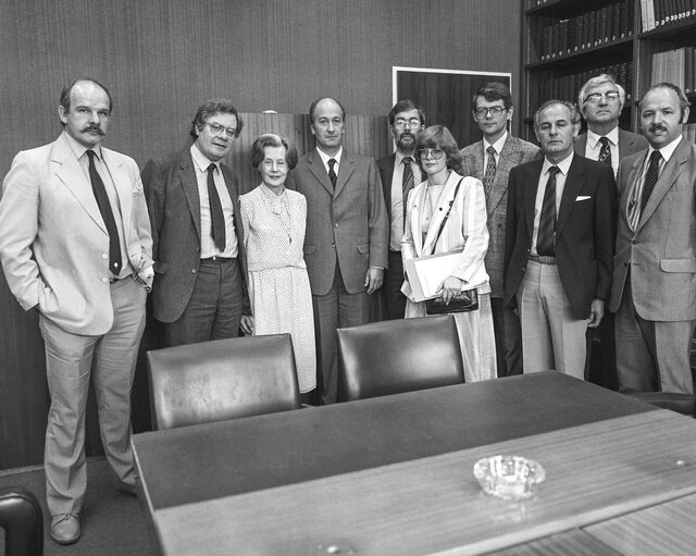 Fotografia 1: Meeting at the European Parliament in Strasbourg