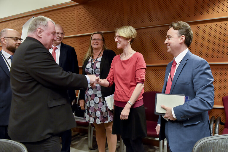 Fotografia 14: Visit of the President of the European Committee of Regions to the EPRS