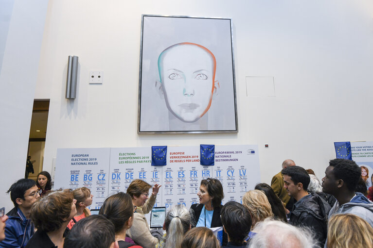 Valokuva 4: Open Day 2019 in Brussels- Art tour