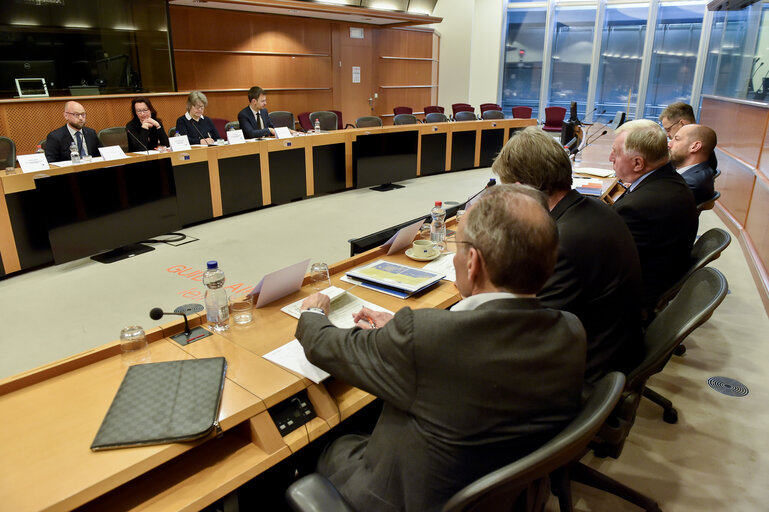 Fotogrāfija 6: Visit of the President of the European Committee of Regions to the EPRS