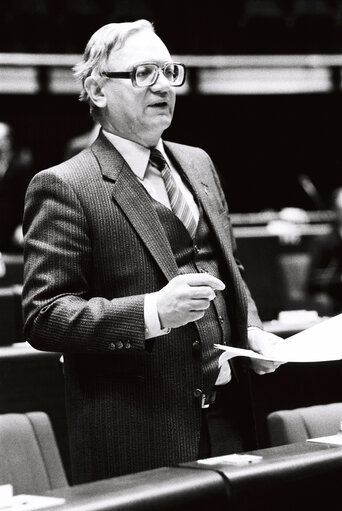 Plenary session in Strasbourg in January 1980