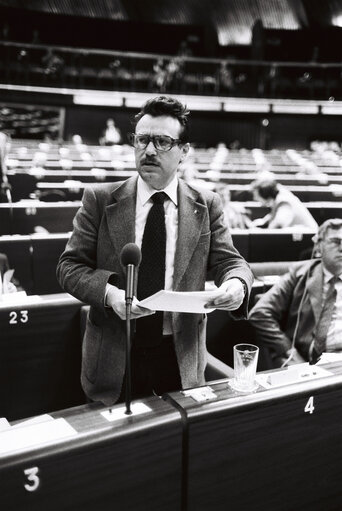 Photo 3: Plenary session in Strasbourg in January 1980