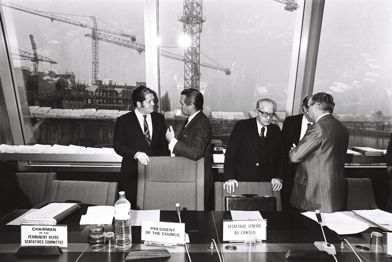 Foto 2: Plenary session in Strasbourg in December 1979.Meeting