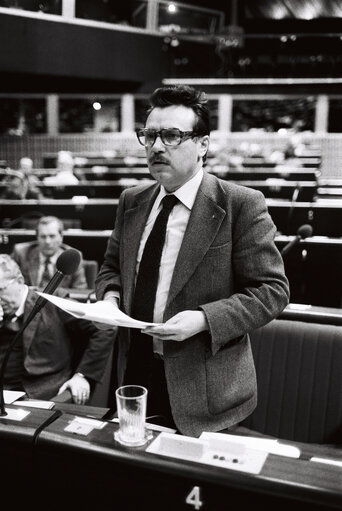 Photo 7: Plenary session in Strasbourg in January 1980