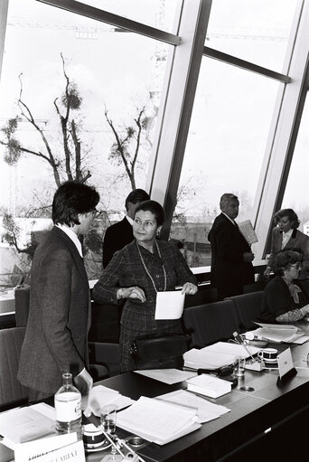 Plenary session in Strasbourg in December 1979.Meeting