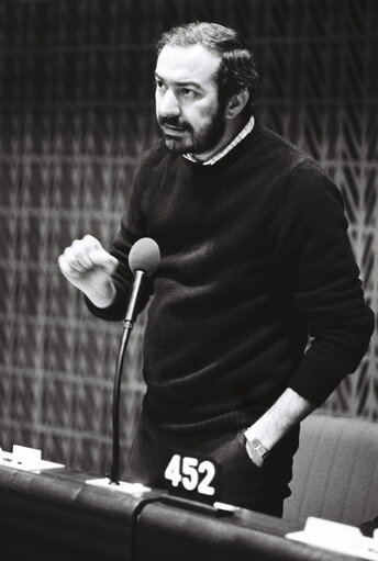 Снимка 7: Plenary session in Strasbourg in January 1980