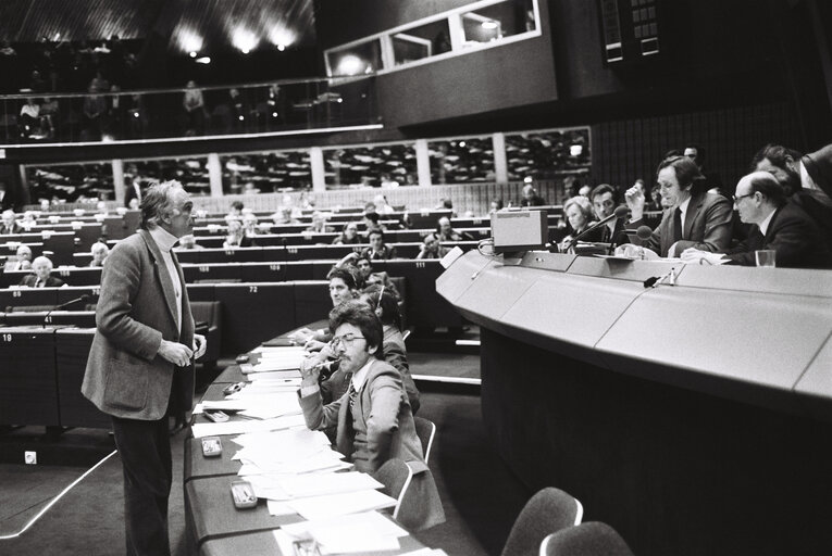 Fotografia 5: Plenary session in Strasbourg in January 1980