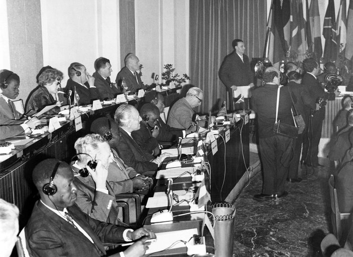 Eurafrican and Malagasy Parliamentary Conference in Messina (Italy) - 21 and 22 February 1964