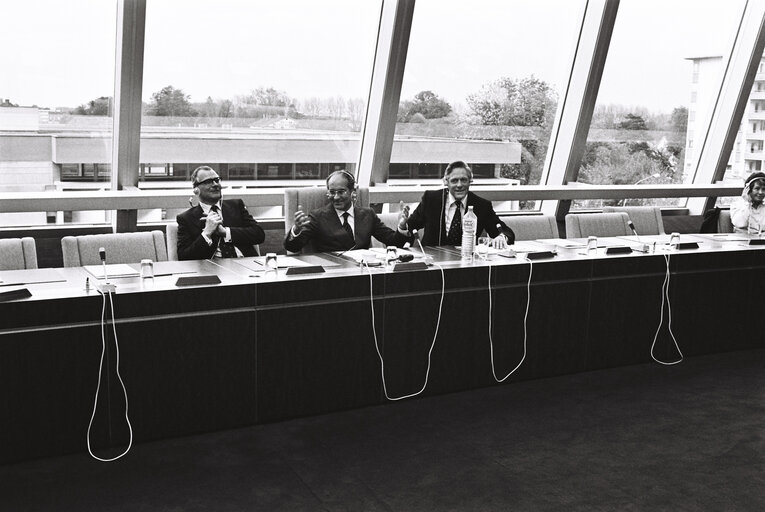 Zdjęcie 1: Meetings in Strasbourg on May 1977