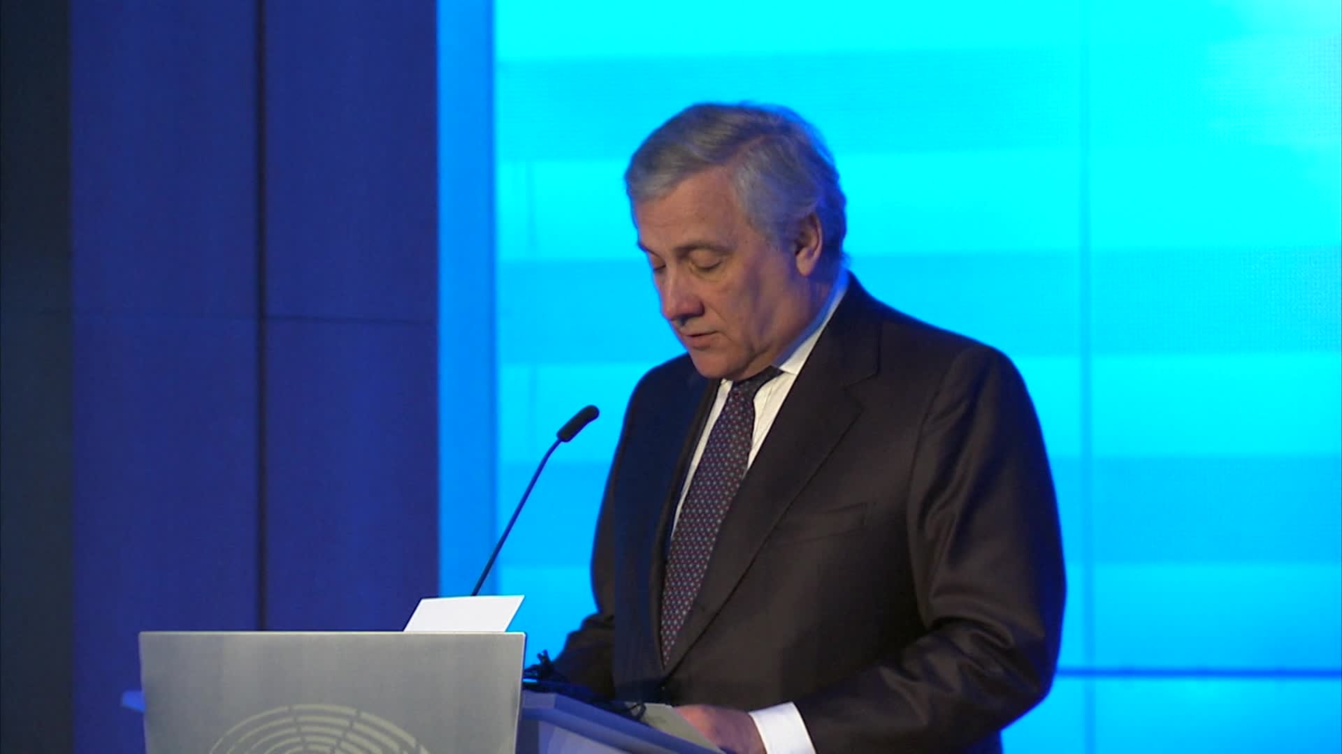 International Holocaust Remembrance Day: extracts of the ceremony with the participation of Antonio TAJANI, EP President and Isaac HERZOG, Chair of the Jewish Agency