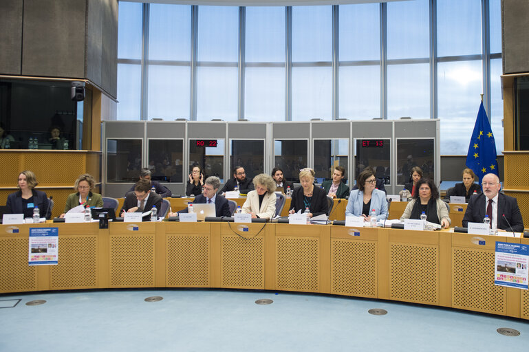 Fotografie 6: DEVE - ENVI Public Hearing ' The remaining 12 years: EU action towards achieving the 2030 Agenda for Sustainable Development '