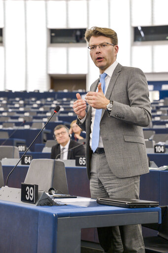 Daniel CASPARY in the EP in Strasbourg