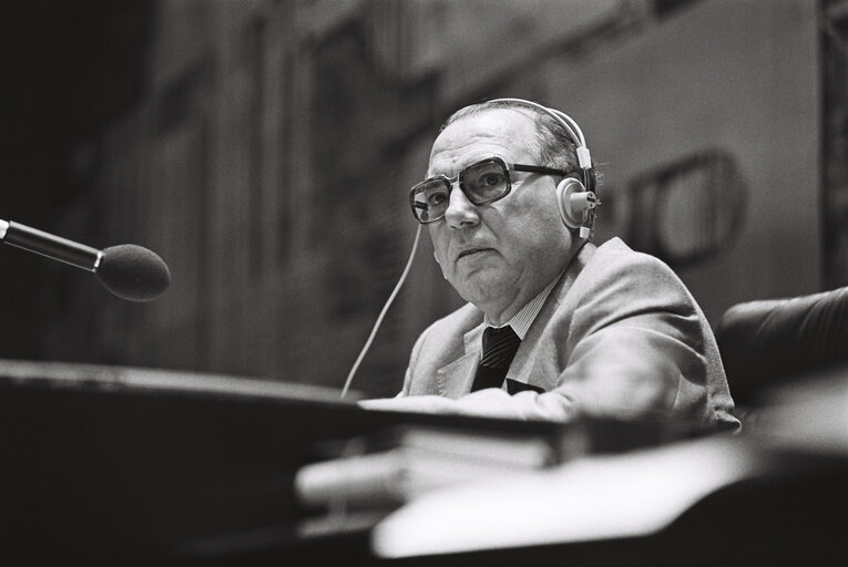 Fotografia 41: Plenary session in Luxembourg on October 1977