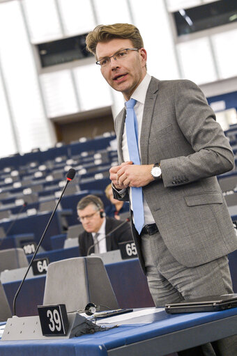 Daniel CASPARY in the EP in Strasbourg