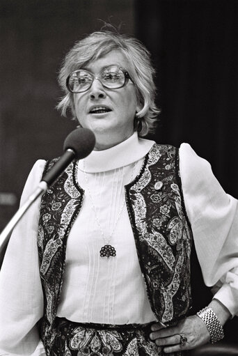 Fotografia 1: Plenary session in Luxembourg on October 1977