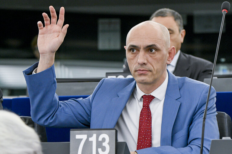 Fotogrāfija 3: Razvan POPA in the EP in Strasbourg