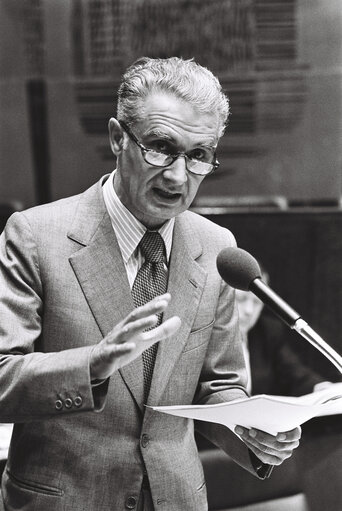 Fotografia 34: Plenary session in Luxembourg on October 1977