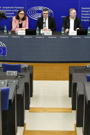 EP Press conference on ' The upcoming debate and final vote on foreign direct investment screening '