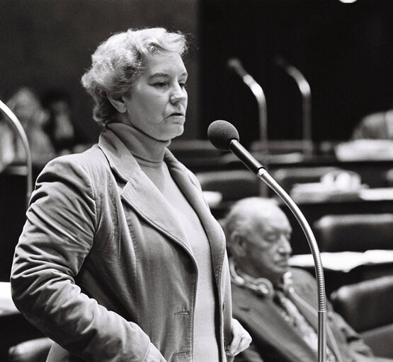 Fotografia 1: Plenary session in Luxembourg on October 1977