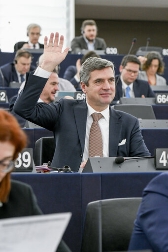 Herbert DORFMANN in the EP in Strasbourg