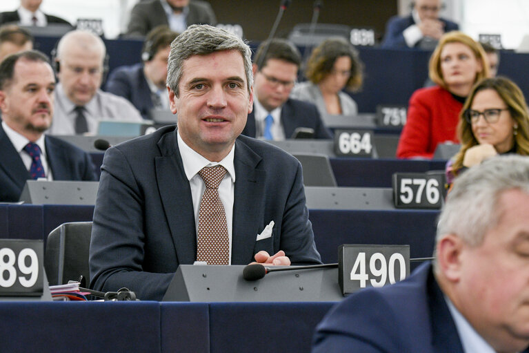 Herbert DORFMANN in the EP in Strasbourg