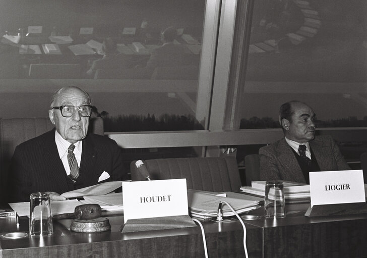 Photo 4: Meeting at the European Parliament in February 1978