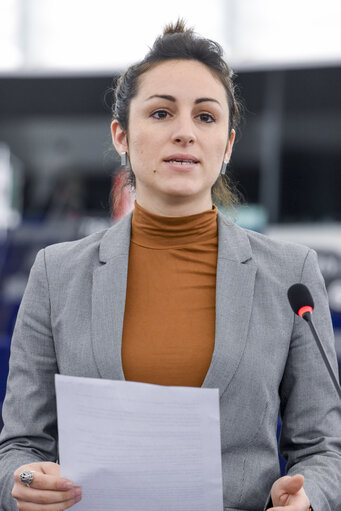 Eleonora EVI in the EP in Strasbourg